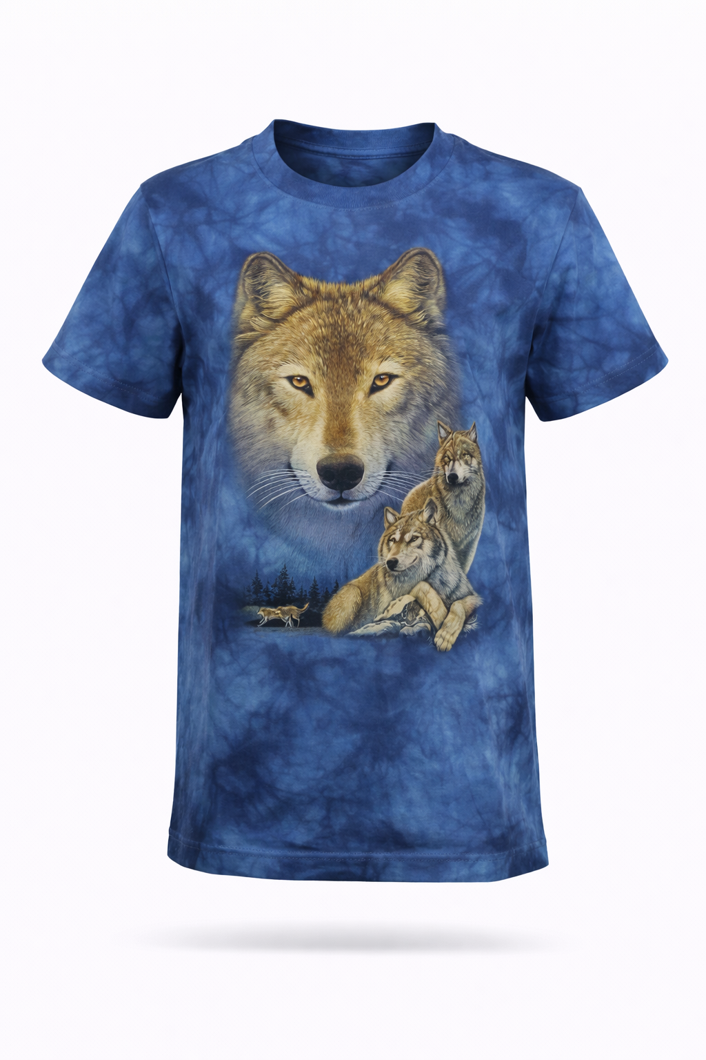 Kinder T-Shirt Wolfsfamilie