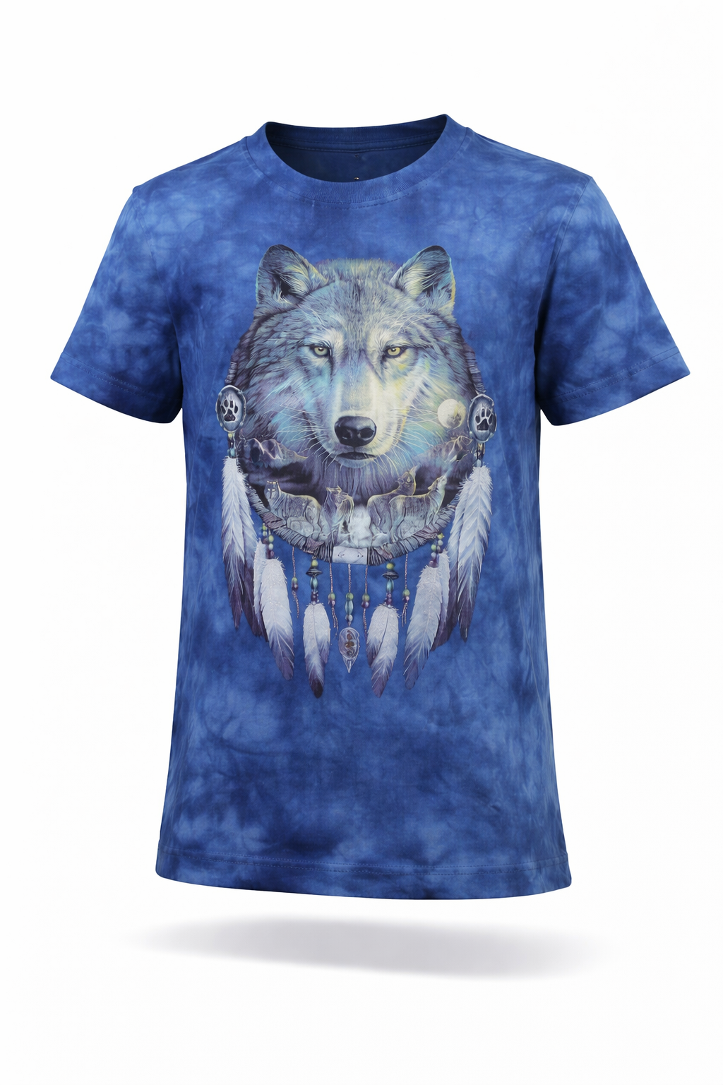 Kinder T-Shirt Wolfsrudel im Wald