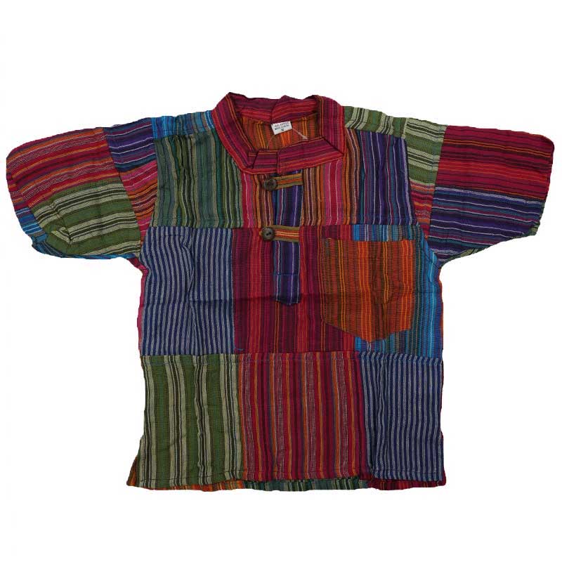Hemd Kids Nepal Kurzarm 02-M