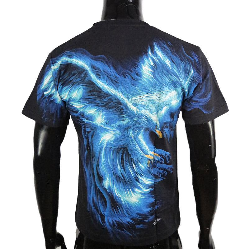 T-Shirt GLOW IN THE DARK "Himmelsflamme"