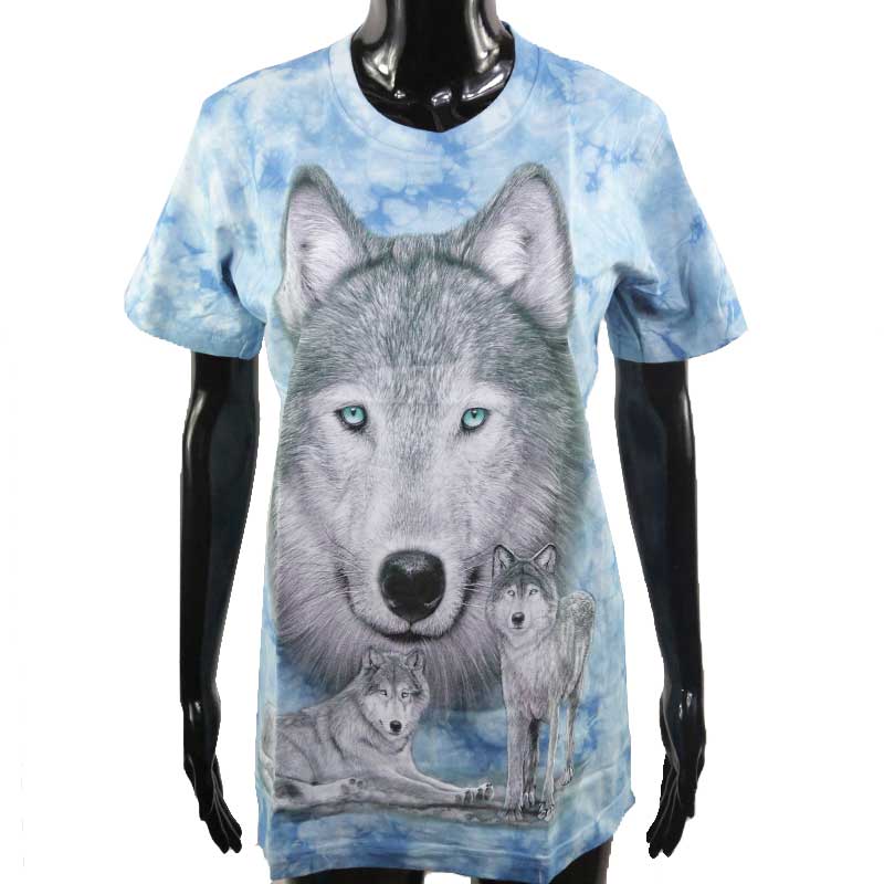 T-Shirt "Seelenblick des Wolfs"