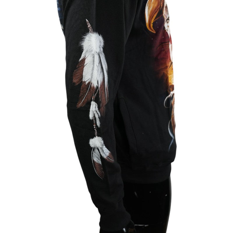 Hoodie „Spirit of the Eagle“ – Zip-Hoodie mit Native Art Print