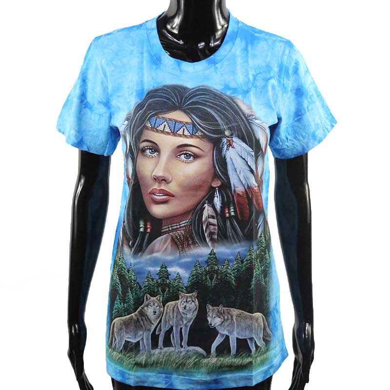 T-Shirt "Wächterin der Wildnis"