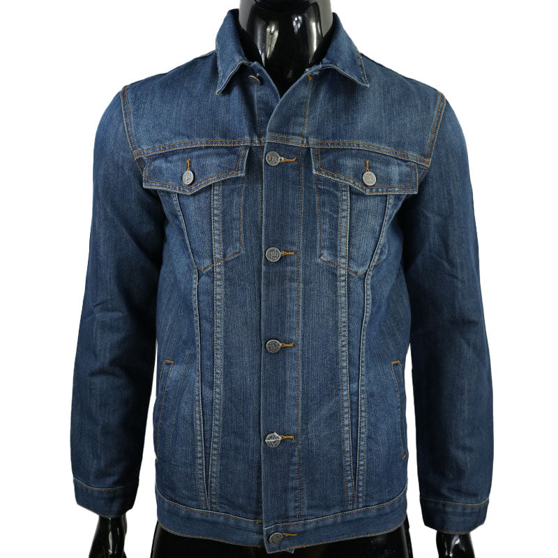 Jeansjacke “Flügel aus Feuer”