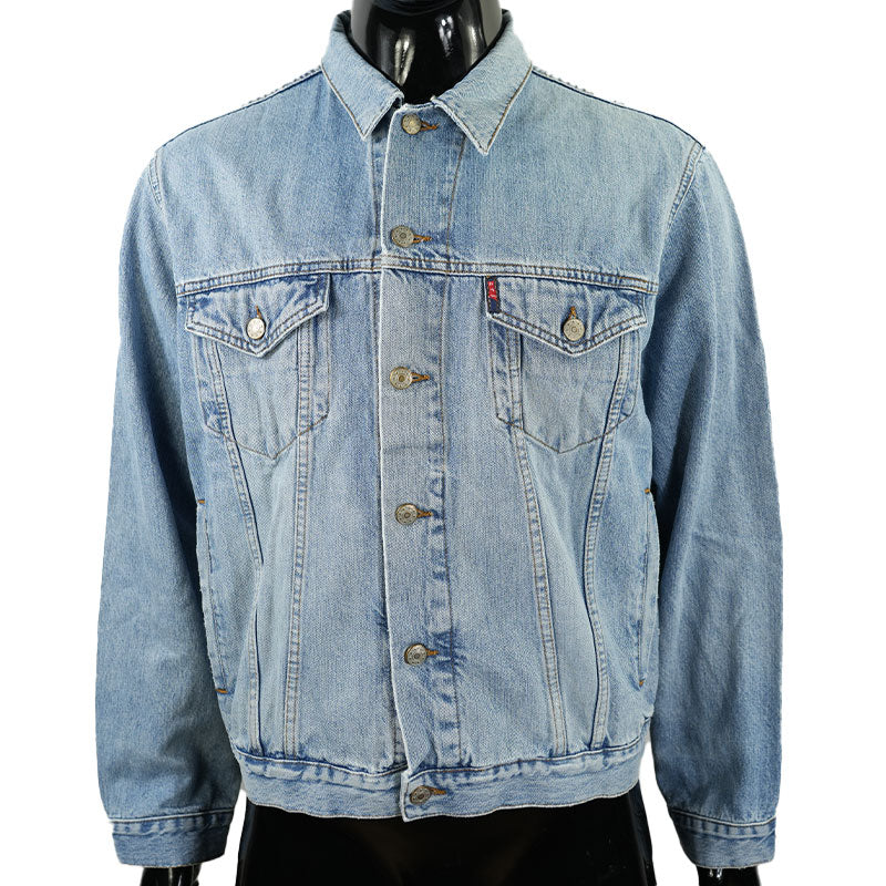 Jeansjacke “Eisblick des weißen Tigers”