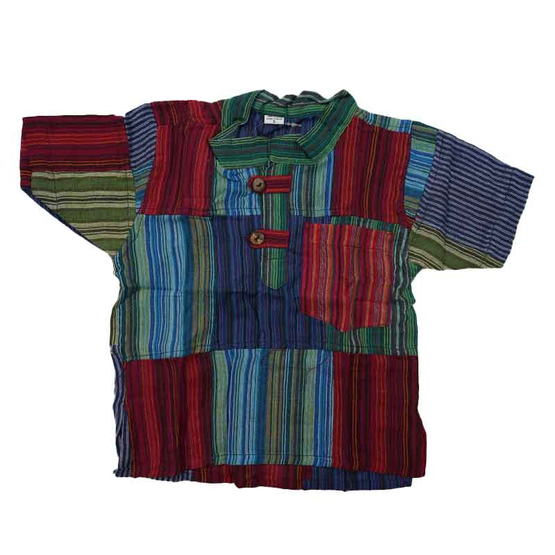 Hemd Kids Nepal Kurzarm 01-S
