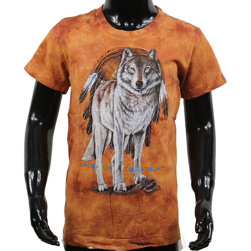 Wolfs-Motiv T-Shirt für Kinder – Spirit Animal Look