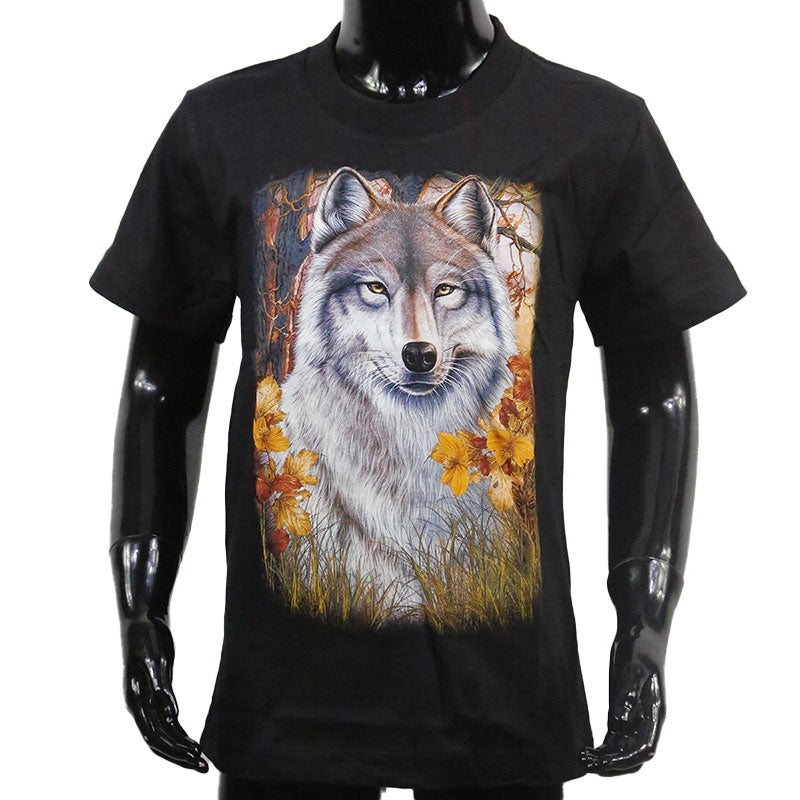T-Shirt Kids Wolf Herbst