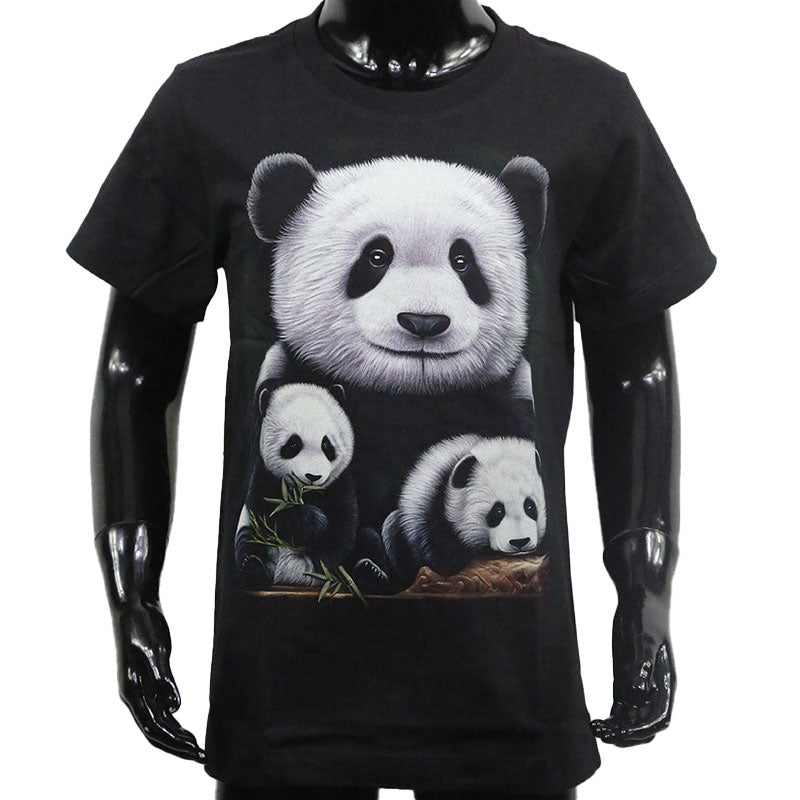 T-Shirt Kids Panda Familie