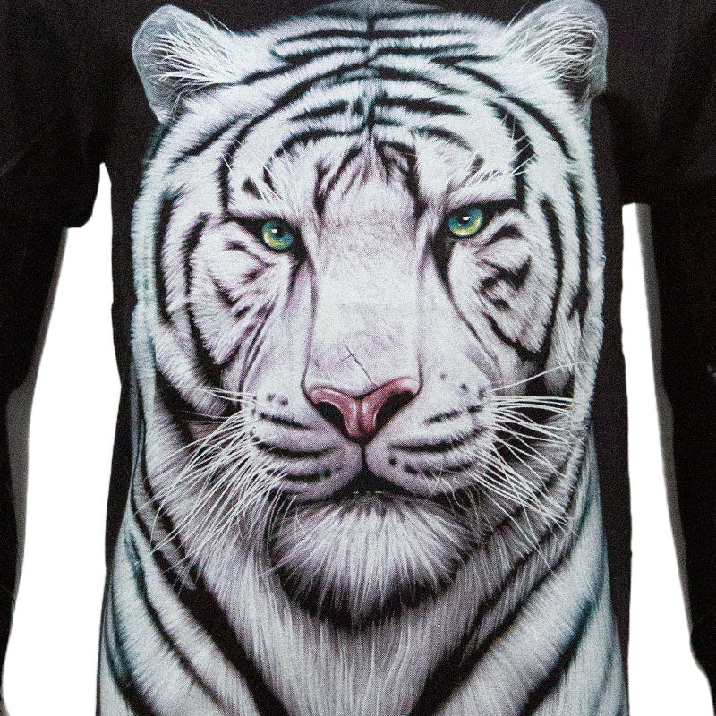 T-Shirt Kids Weißer Tiger