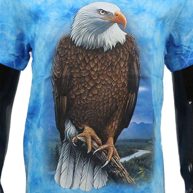 T-Shirt Kids Weißkopfseeadler auf Ast