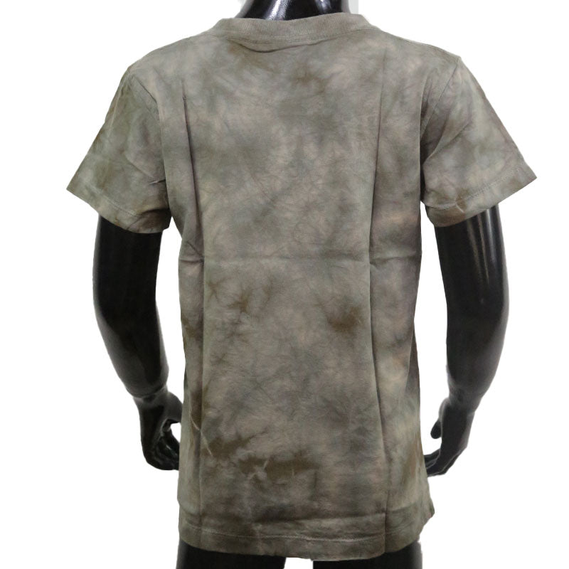 Kinder T-Shirt mit Wolfsrudel – Naturmotiv in Braun