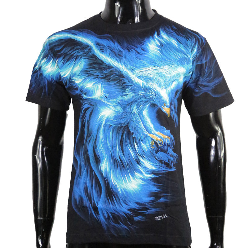 T-Shirt GLOW IN THE DARK "Himmelsflamme"