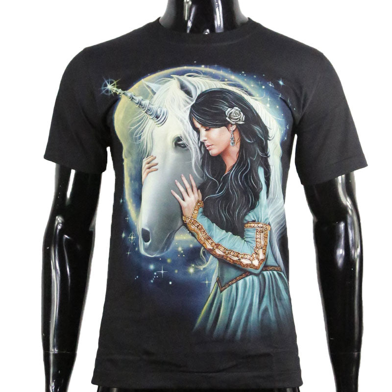 T-Shirt GLOW IN THE DARK "Einhorngeflüster"