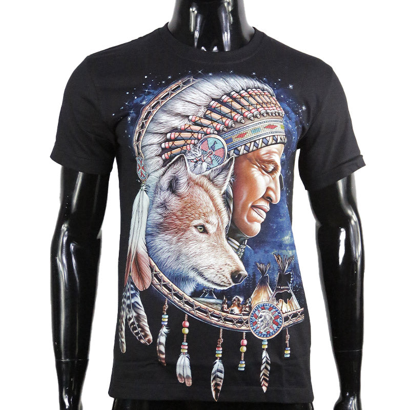 T-Shirt GLOW IN THE DARK “Geist der Wölfe”