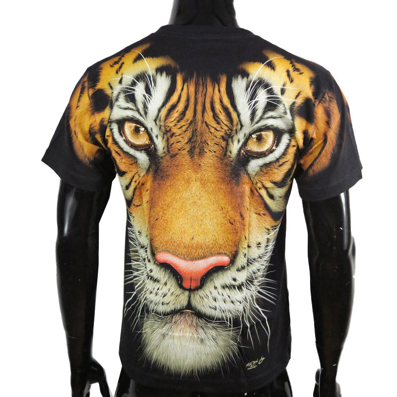 T-Shirt GLOW IN THE DARK "Tigerblick"