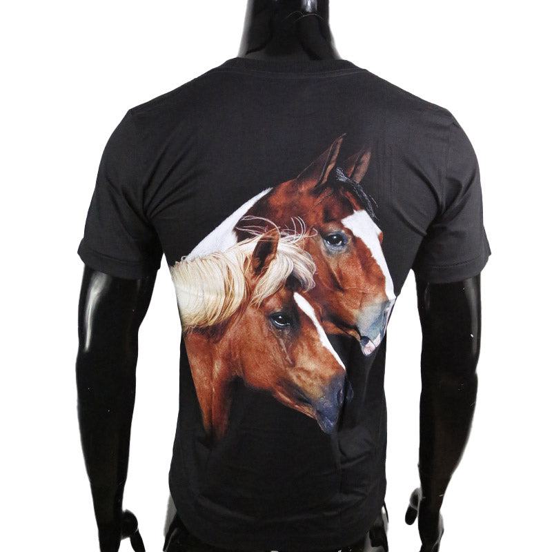 T-Shirt "Zwei Seelen, ein Herzschlag"