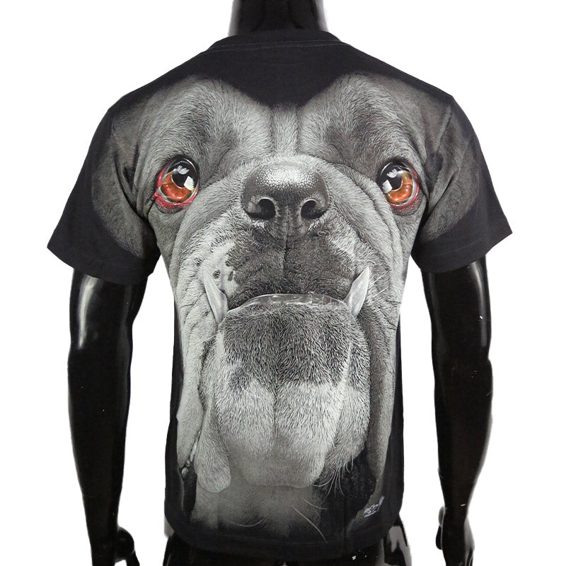 T-Shirt GLOW IN THE DARK "Bulldog Stare"