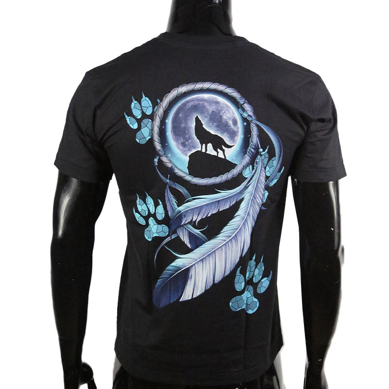 T-Shirt GLOW IN THE DARK “Geist der Wölfe”