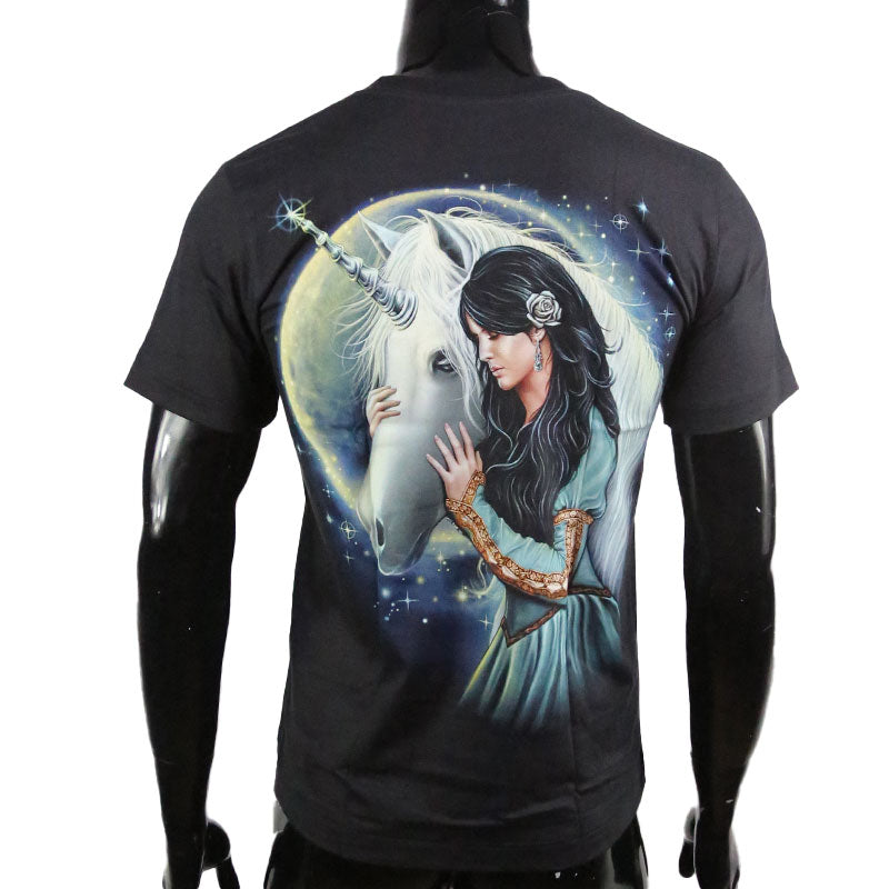 T-Shirt GLOW IN THE DARK "Einhorngeflüster"