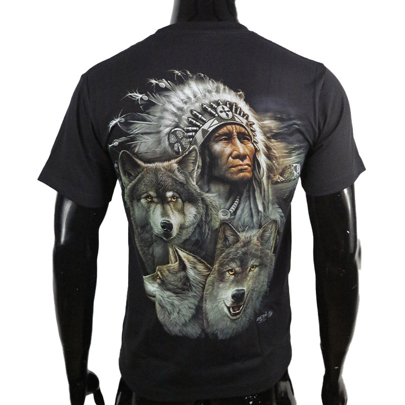 T-Shirt GLOW IN THE DARK "Hüter des Rudels"