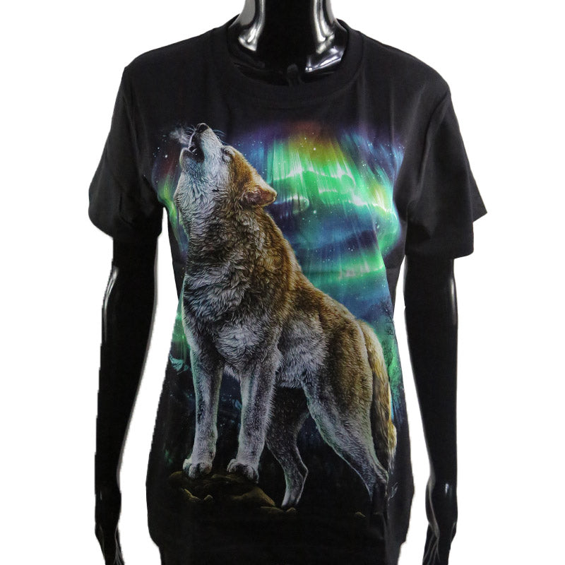 T-Shirt GLOW IN THE DARK "Polarhowl"