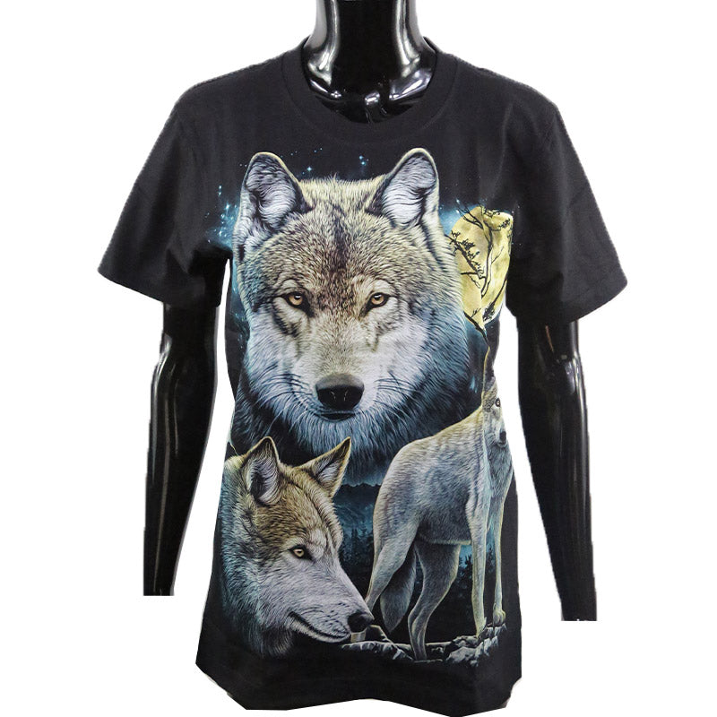 T-Shirt GLOW IN THE DARK “Lunawölfe”