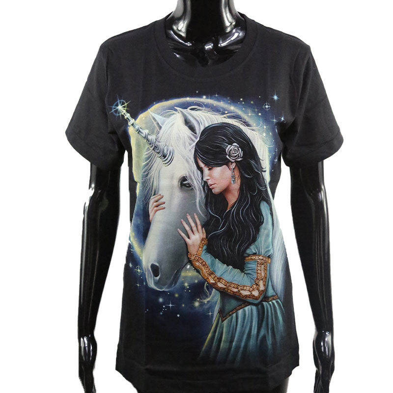 T-Shirt GLOW IN THE DARK "Einhorngeflüster"