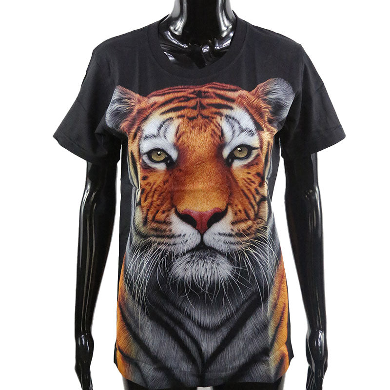 T-Shirt GLOW IN THE DARK "Tigerblick”
