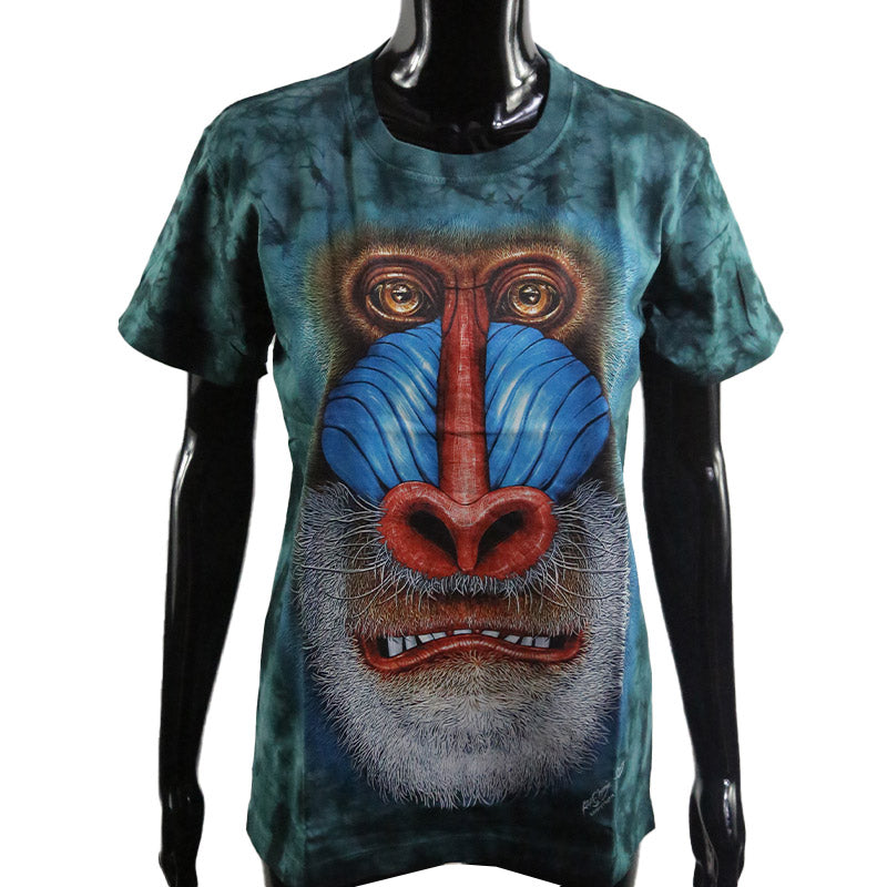 T-Shirt GLOW IN THE DARK "Dschungelgesicht"