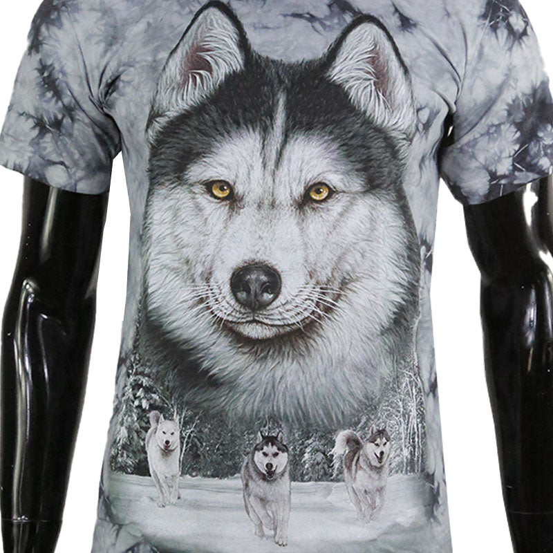 T-Shirt "Leitwolf im Schnee"