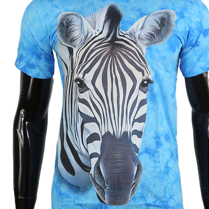 T-Shirt "Im Blick des Zebras"