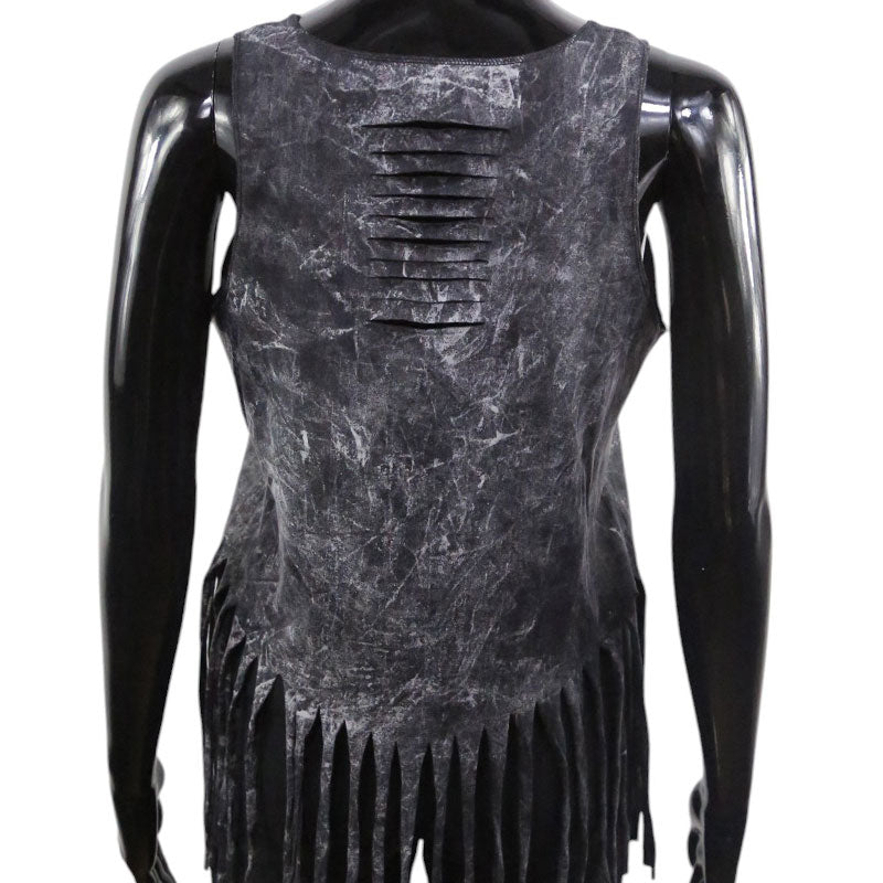 Boho Damen-Top – Lebensbaum in Gold