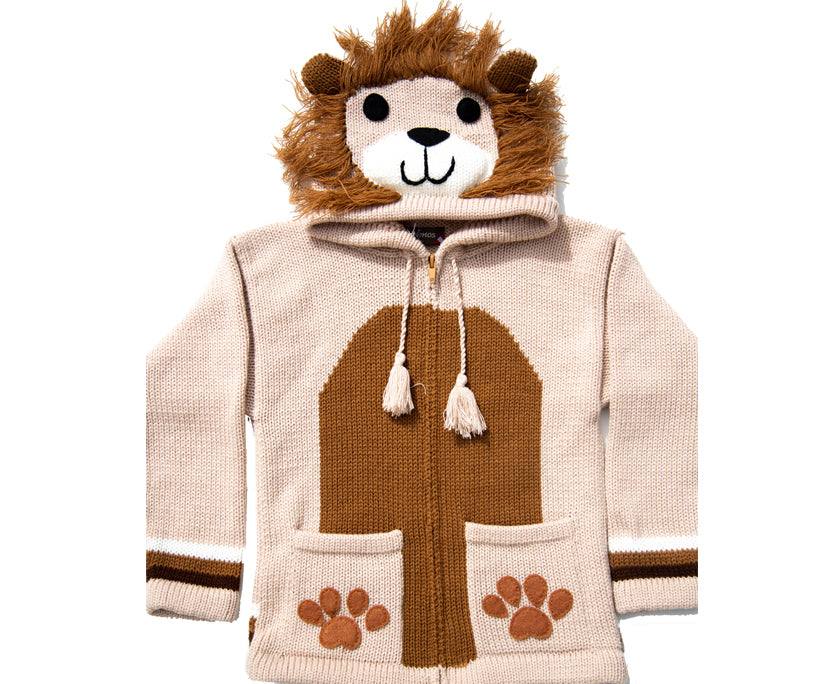 Peruanische Anden Kinderweste Löwe