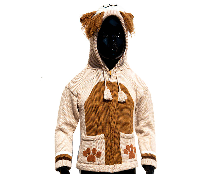 Peruanische Anden Kinderweste Löwe