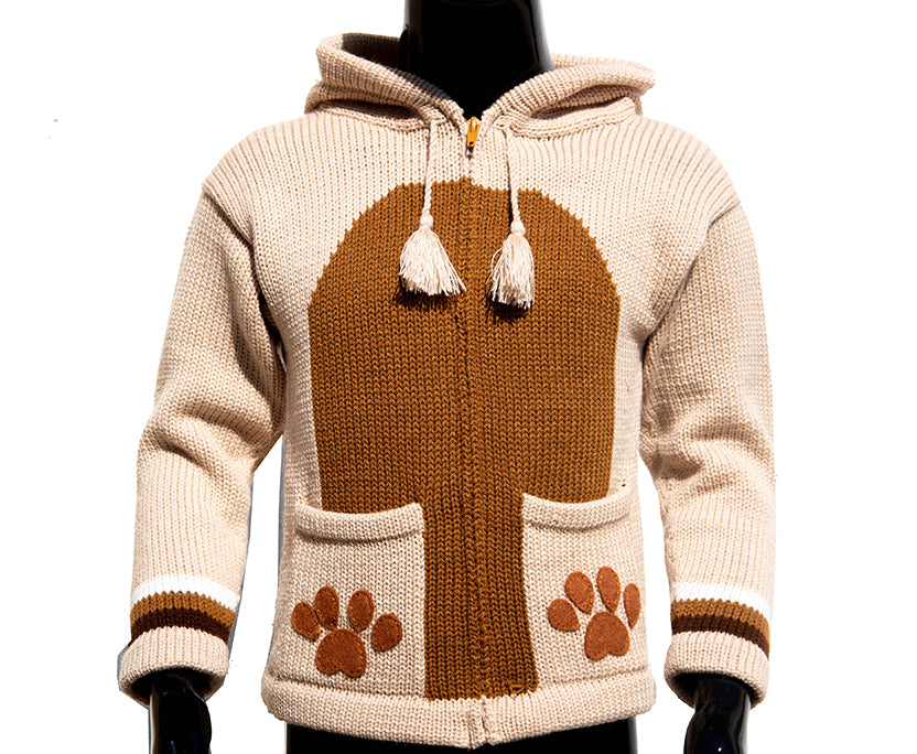 Peruanische Anden Kinderweste Löwe