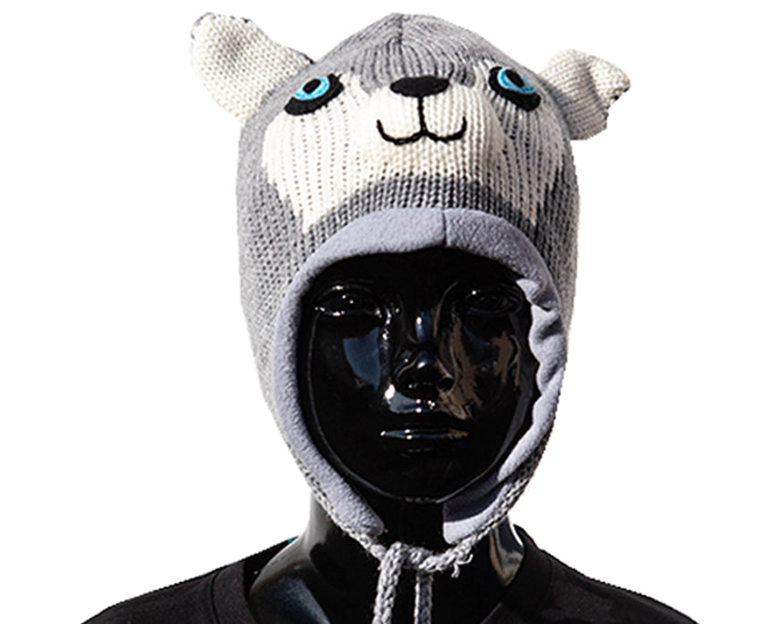 Kinder Mütze (Chullo) Husky