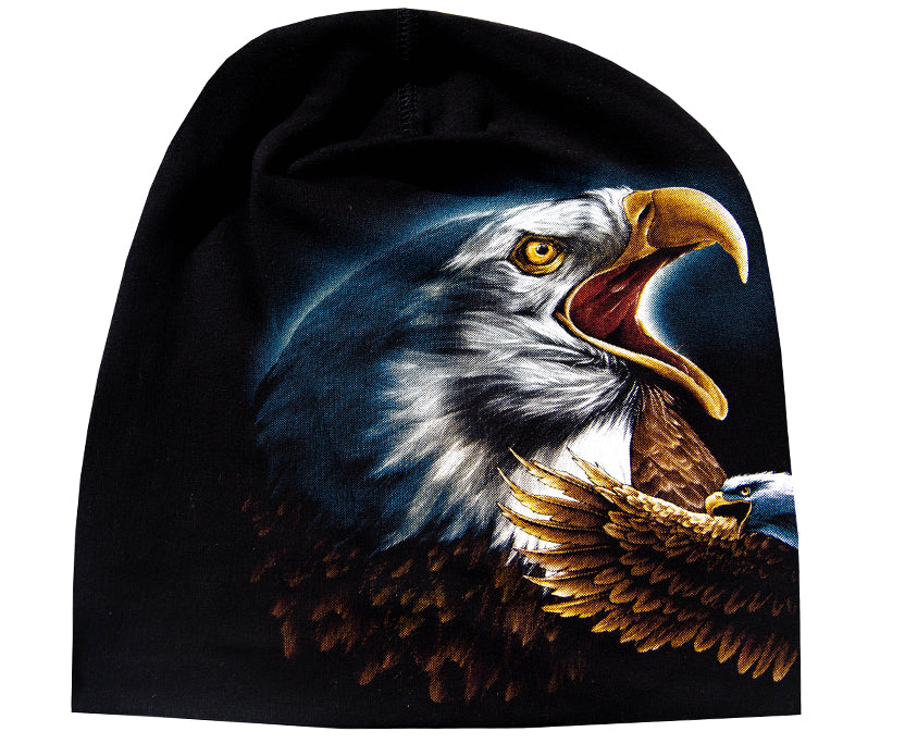 Adler Beanie – Kraftvolles Tiermotiv für Outdoor & Streetwear