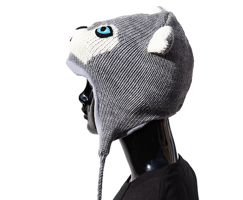 Kinder Mütze (Chullo) Husky