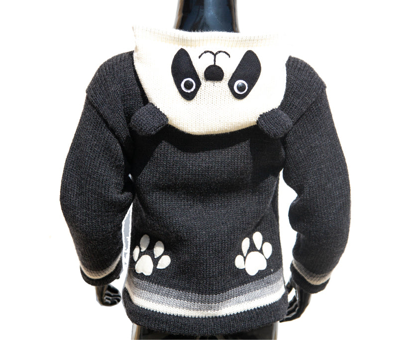 Peruanische Anden Kinderweste Panda