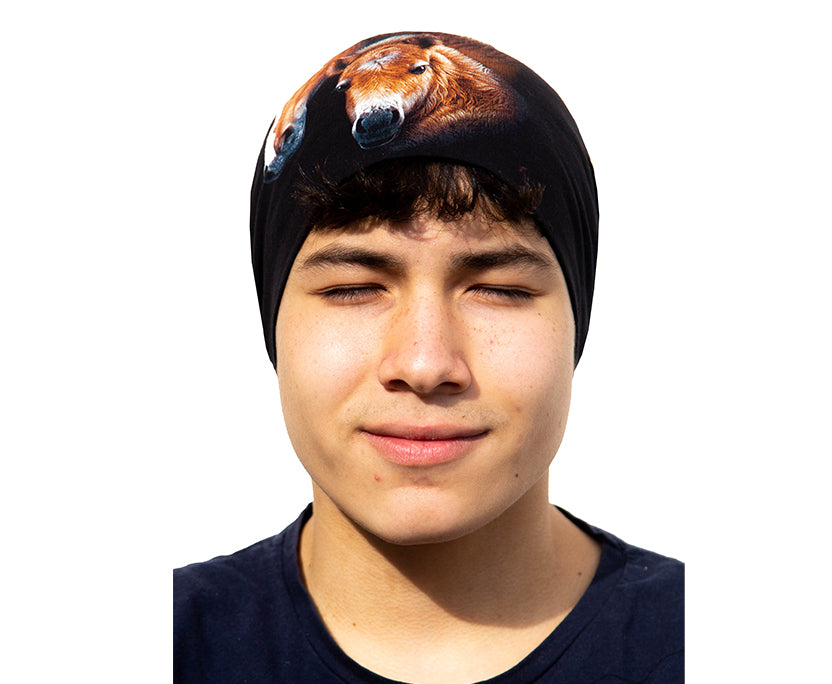 Beanie für Pferdeliebhaber – Tiermotiv Mütze für Herbst & Winter